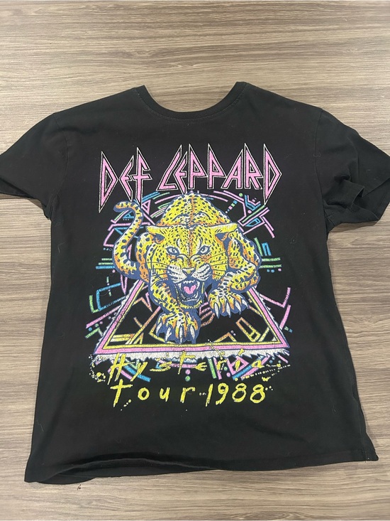 Other - Def Leppard Tour 1988 Black Graphic Tee